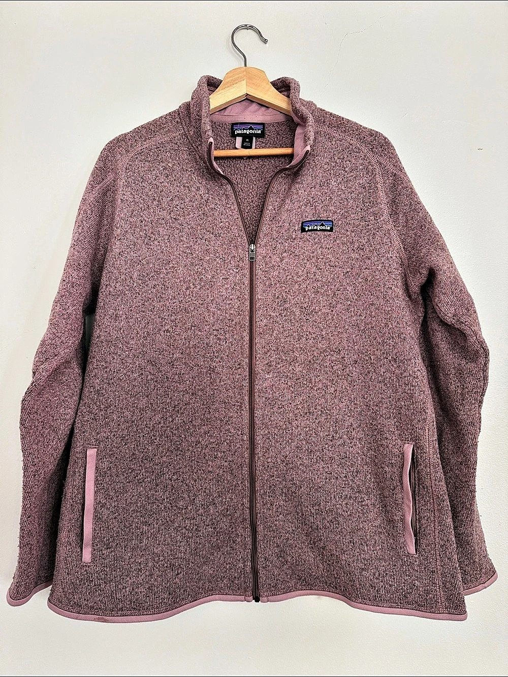 Patagonia Better Sweater Jacket Fleece Jacket in Pink XL